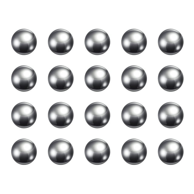 Unique Bargains Boules de Précision en Acier Inoxydable de 12 Mm de Diamètre 304 pour Roulements