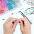 thumbnail image 2 of Tivamiko 12000Pcs DIY Bracelets Making Kit with 3mm Clay Beads, Handcraft Jewelry Making Kit for Girls Adluts Handmade Enthusiasts, 2 of 6