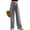 Bm 13 Light Gray, variant on Womens Casual Wide Leg Pants Plus Size High Waisted Button Down Straight Long Trousers Palazzo Pants Slacks with Pockets 3XL