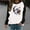 #06 Black, variant on HOOJT Halloween Sweatshirts for Women Oversized Loose Long Sleeve Shirts Fall Round-Neck Blouses Cute Funny Printed Sweaters Crewneck Pullover Top Halloween Costumes
