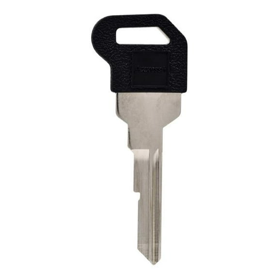 Hillman  Automotive Universal Key Blank for 5R Single Sided for Buick - Case of 5 - Black & Silver