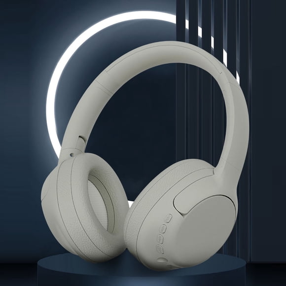 Xihbxyly Cosas Por Menos de 5 Dolares Auriculares con Subwoofer Bluetooth 5.3 para Montar En La Cabeza, Incorporados, Llamadas Inalámbricas, Canceladas, Estéreo, Auriculares con Orejeras Suaves