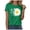 K-Green, variant on felwors Daisy Flower Shirt for Women Crewneck Graphic Tee Short Sleeve Floral Tops (Purple, XL)