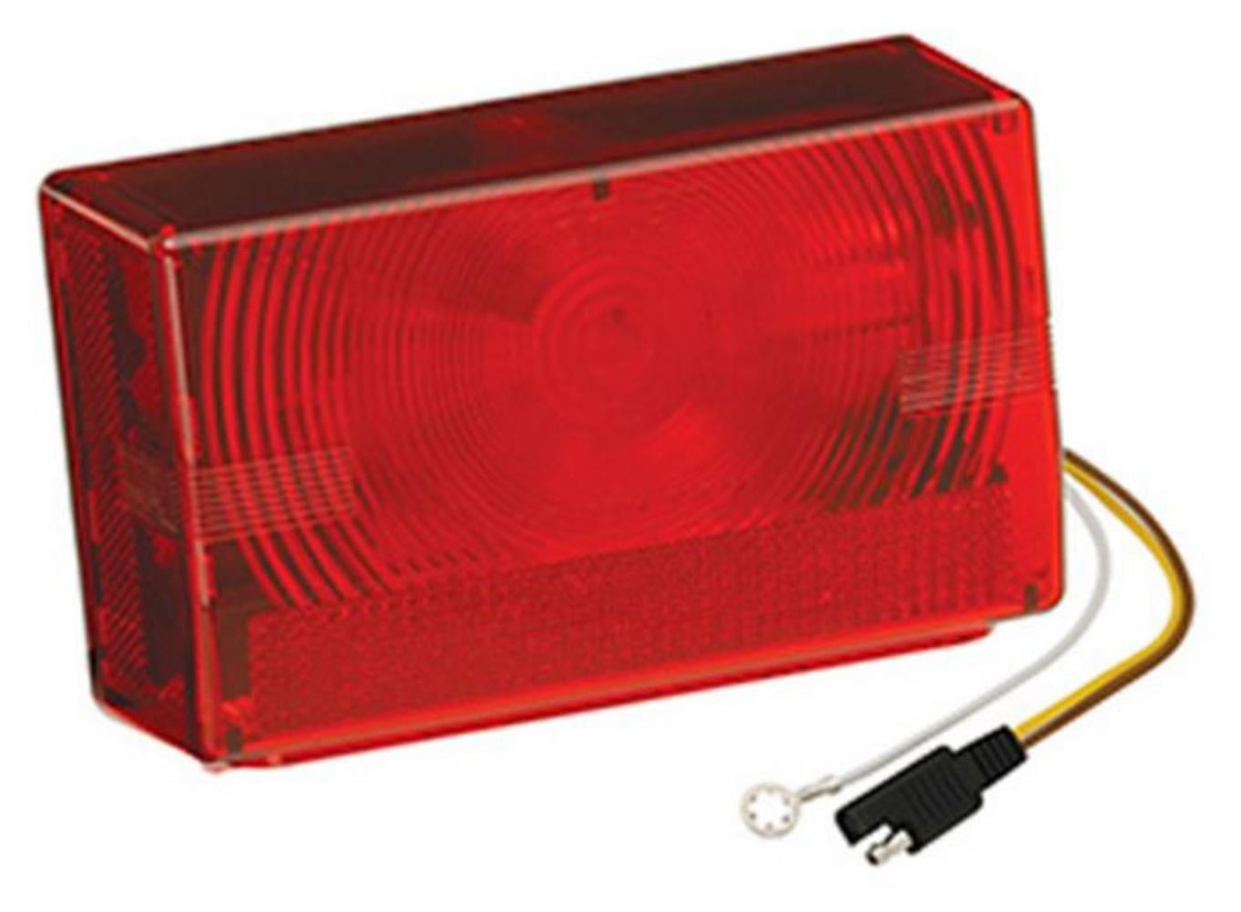 Wesbar Waterproof 8-Function Left//Roadside LED Trailer Tail Light 3x8/" for />80/"W