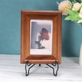 thumbnail image 4 of Uxcell 2Pcs 10 inch Plate Stand for Display Iron Folding Holder for Book Picture, Black, 4 of 7