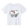thumbnail image 3 of Camiseta de algodón de Hello Kitty, ropa para niños, ropa para niñas, camisetas Y2k Kawaii Sanrio Kuromi para bebés, camisetas de dibujos animados, camisetas casuales, 3 of 5