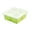 A, variant on Silicone Freezer Tray 4 Cavity Food Grade Square Storage Container With Lid Divided Mold For Ice Cubes Food Preservation