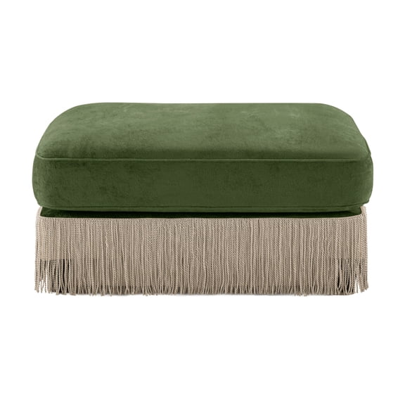 Miekor Furniture Ottoman Velvet - Green No.5477