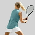 thumbnail image 4 of Rosvigor 2 Pack Womens Workout Tank Tops Lightweight Sleeveless Shirts for Women Loose Fit Tops for Athletic Running Tennis Yoga, 4 of 7