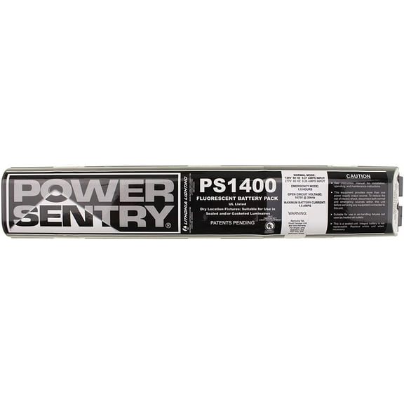 Lithonia P.s Emergency Fluorescent Battery Pack Ps1400