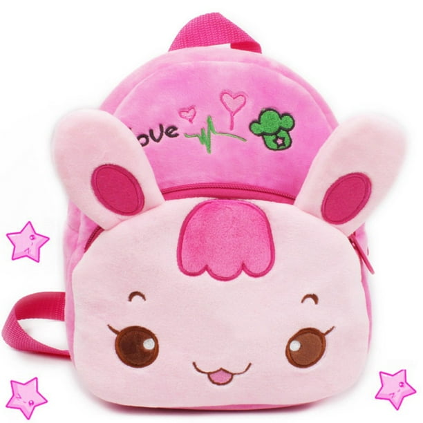 Niños bebés niñas niños niños lindo dibujos animados animal mochila niño escuela bolso