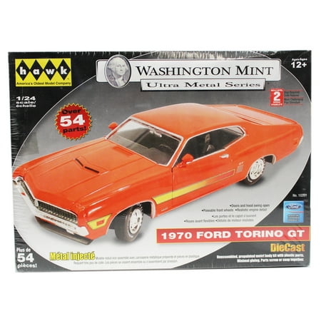 Mint Scale Model - Washington Mint 1970 Ford Torino GT Die Cast Scale Model (54+ Pieces)