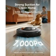 Eufy Robot Vacuum Omni C20, Vacuum and Mop Combo, 7,000 Pa Suction, Ultra-Slim 3.35-Inch, Self-Emptying All-in-One Station