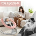 thumbnail image 4 of Electric Baby Swing, Bioby Infant Swing Rocker with Remote Control, 5 Sway Speeds, Bluetooth Music, Pink, 4 of 10
