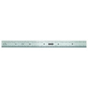 Industrial Steel Rules, 6 In X 15/32 In, Polished Stainless Steel, Flexible | Bundle of 5 Each
