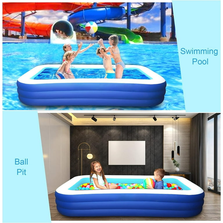 BN-LINK Inflatable Pool for Kids and Adults, 118