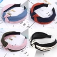 thumbnail image 3 of Sponge Thick Non-slip Women Girls Padded Headbands Hair Accessories Wide Bezel Hairbands Hair Hoop 5, 3 of 8