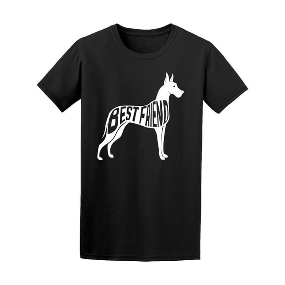 Silhouette Best Friend Dog Tee Men's -Image by Shutterstock