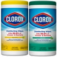 thumbnail image 2 of Clorox Disinfecting Wipes (150 ct Value Pack), Bleach Free Cleaning Wipes - 75 ct Each (Pack of 2), 2 of 20