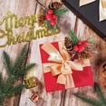 thumbnail image 1 of Xihbxyly Rama Decorativa Navideña con Bayas Rojas y Piñas, Diseño de Ramas de Acebo, Decoración Festiva para El Hogar, Árbol de Navidad o Mesa, Material Ecológico, Tamaño 10 X 9 Cm, 1 of 6