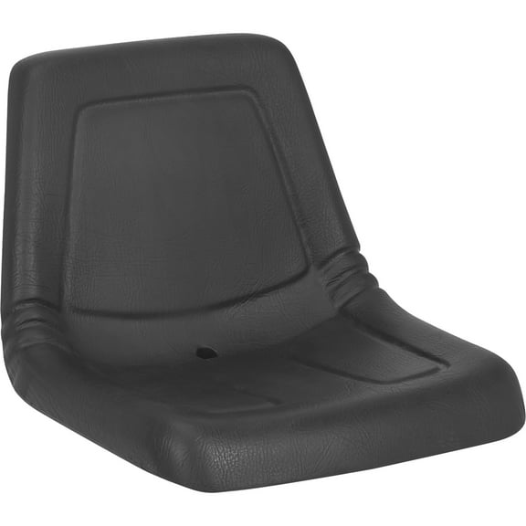 Black Talon High-Back Lawn Mower Seat, Black, Model# 115000BK