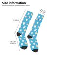 thumbnail image 2 of Wukai Cute Healthy Teeth for Contrast Color Stockings, Sports Fitness Adult Long Socks, Unisex, 2 of 6