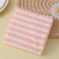 thumbnail image 5 of Kugisaki Coral Fleece Cleaning Cloth with Strong Water Absorption Thickened Dishwashing Towel Cleaning Household Kitchen Dishwashing Cloth 8.7*8.7in, 5 of 8
