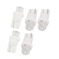 thumbnail image 1 of 5Pcs T10 LEDs Bombilla Blanca Cóncava Luz de Tablero Coche 12V W5W 152 158 558, 1 of 1