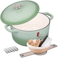 thumbnail image 1 of Set Dutch Oven VORRINGARD de hierro fundido esmaltado, 6 litros, con masa madre, 1 of 9