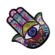 thumbnail image 4 of Parches termoadhesivos con forma de ojo de mano, parches bordados con lentejuelas para ropa, chaquetas, camisetas y sudaderas., 4 of 12