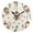 Black, variant on Round Clock Black Clock 9.84*9.84 Inch Round Art Clock Decorative Clock Creative Clock Dual-Purpose Clock Wall Clock Clock Fashion Decoration Cute Brown Cartoon Monkey
