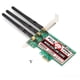 thumbnail image 1 of Tarjeta de red inalámbrica integrada de escritorio de 450 Mbps Adaptador de red PCI-E de 2,4 G/5 G Tarjeta LAN, 1 of 5
