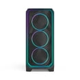 thumbnail image 2 of Fractal Design Meshify 3 Ambience Pro Black RGB Light Tint Tempered Glass E-ATX Mid Tower Computer Case, 2 of 9