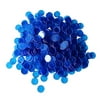 YH Poker Yuanhe Plastic Magnetic Transparent Bingo Chips-300pcs-Blue