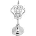 thumbnail image 3 of Candle Holder,Crown Shape Tea Light Home Ornament Candlestick Enhanced Durability, 3 of 8
