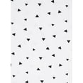 thumbnail image 4 of Modern Moments By Gerber Baby & Toddler Boy Ultra Soft Playard Sheet, Black Triangles, 4 of 6