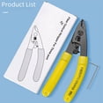 thumbnail image 2 of Alicates Normler, alicates pelacables, alicates pelacables, alicates de tres bocas CFS-3, alicates pelacables para revestimiento de cables de cuero, 2 of 5