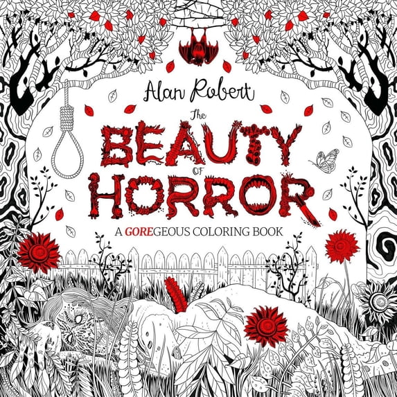 Pre-Owned The Beauty of Horror 1: A Goregeous Coloring Book (Paperback) 1631407287 9781631407284