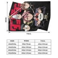 thumbnail image 2 of Throw Blanket,Flannel Anime Dandadan Pattern Plush Shawl Blanket, Soft Comfort Home Sofa Decor Flannel for All Seasons, 2 of 6