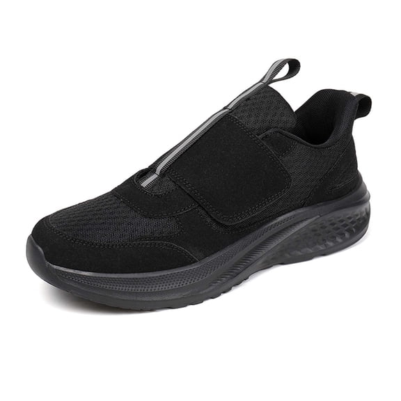 Diabetic Shoes for Men on Orthopedic Adjustable Sneakers Wide Comfortable Walking Breathable Swollen feet Barefoot Shoe for Relief Foot Pain Neuropathy