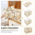 thumbnail image 2 of Yayeee Collapsible Cube Storage Bin with Lid Fabric Closet Decorative Basket with Handles, Forest Pattern, 2 of 7