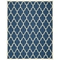 thumbnail image 2 of SAFAVIEH Cambridge Kevin Geometric Wool Area Rug, Navy/Ivory, 9' x 12', 2 of 7