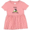 thumbnail image 3 of Inktastic Papa Little Golf Caddy Girls Baby Dress, 3 of 5