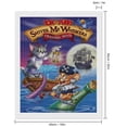thumbnail image 2 of Tom And Jerry Diamond Art Kits for Adults Beginners Round 5D Paint with Diamonds Gem Art Painting Kits for Home Wall Decor Gifts, 2 of 8
