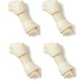 thumbnail image 6 of Classic Rawhide Dog Bones 6" to 7" All Natural No Preservatives Medium Breeds (2 Bones), 6 of 9