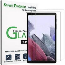 (2 pack) Samsung Galaxy Tab A7 Lite (SM-T220 / T225/T227) glass screen protector, for Galaxy Tab A7 Lite 8.7 Inch, Bubbles-Free