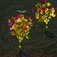 thumbnail image 2 of Bearachild 2x tela Solar para decoración impermeable inalámbrico 2x imita luces solares de silicona 2 unids/set luces al aire libre con Iluminación y accesorios color, 2 of 6
