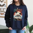 thumbnail image 4 of EcoLoom Crazy Road Trip Moment Long Sleeve Unisex Midweight Crewneck Sweatshirt, 4 of 4