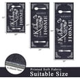 thumbnail image 2 of Boho Kitchen Rug Sets 3 Pieces, Washable Kitchen Mats for Floor, Non Slip Soft Kitchen Area Rug Floor Mat for Kitchen, Laundry Room and Hallway (Black, 20''''x32''''+20''''x47''''+20''''x59''''), 2 of 6