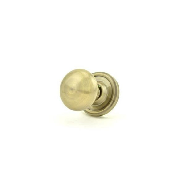 Weslock 00605IA--0020 Impresa Half Dummy Lock, Antique Brass